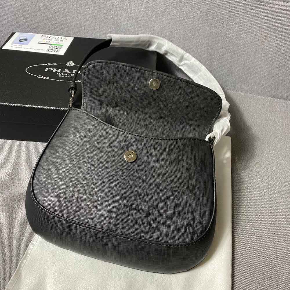 Replica Prada Saffiano Leather Mini Pouch