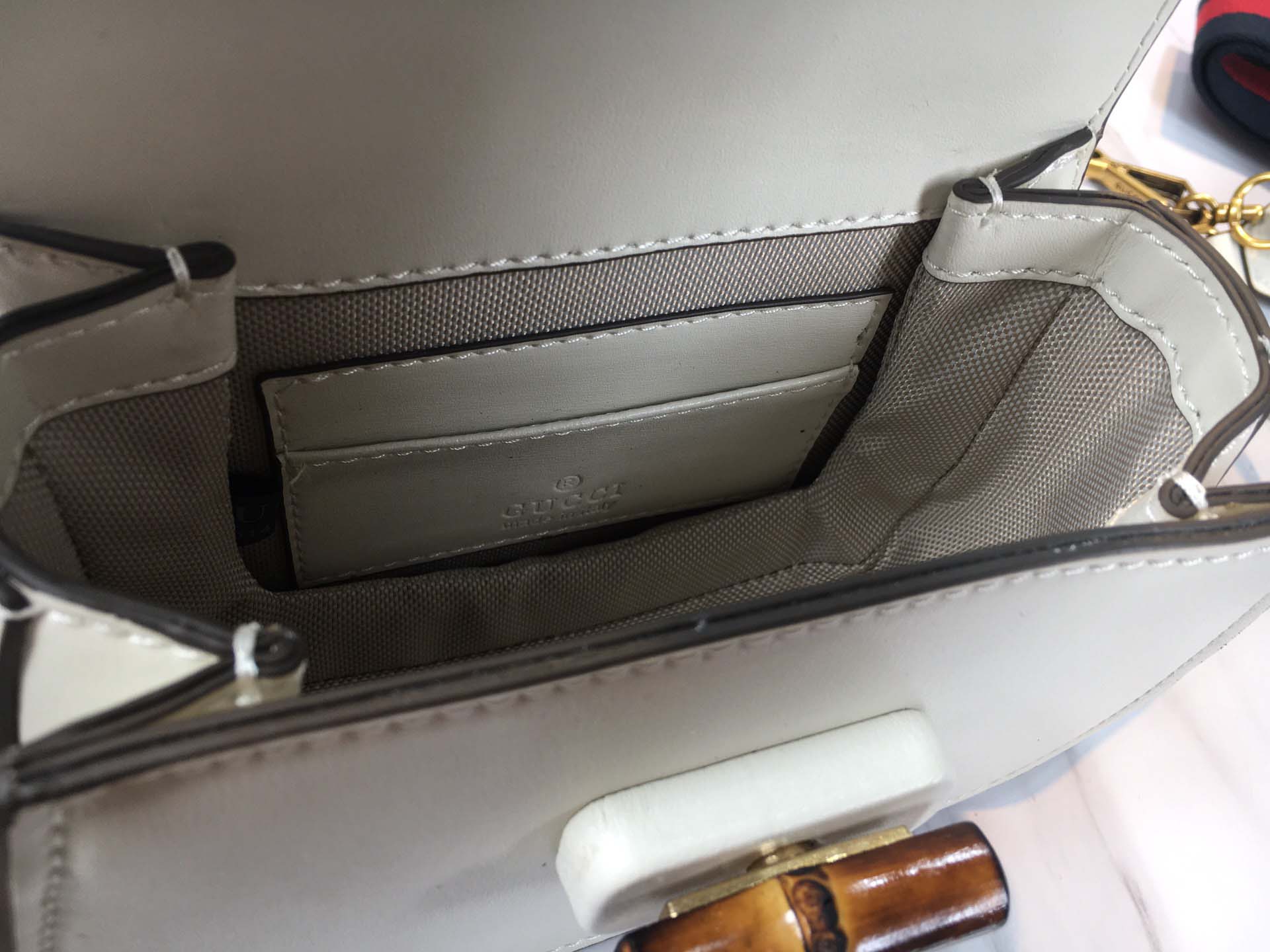 Replica Gucci Double G Bamboo 1947 Mini Top Handle Bag