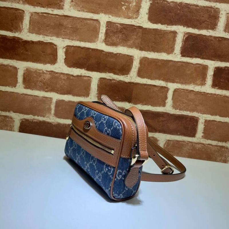 Replica Gucci Denim Ophidia Gg Mini Bag 517350