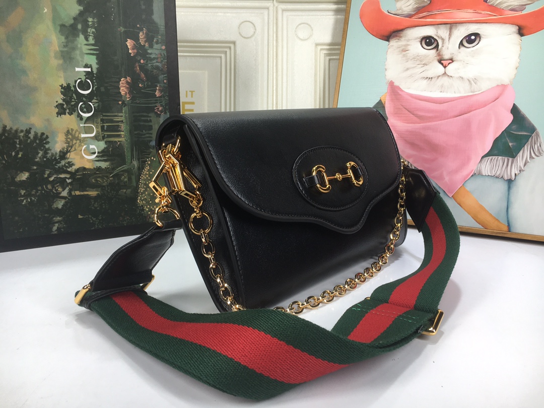 Replica Gucci Aaa-Double G Horsebit 1955 Small Bag- 3 Colors