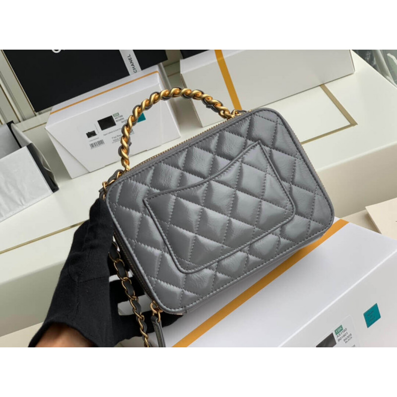 Replica Chanel Lambskin Vanity Case As2179