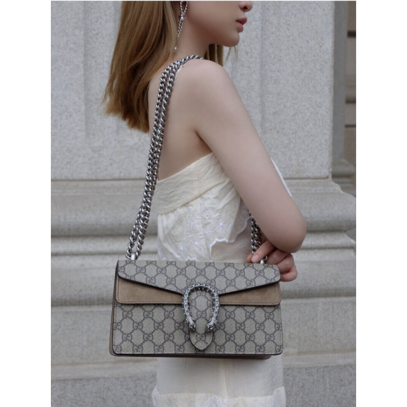 Replica Gucci Dionysus Gg Canvas Small Shoulder Bag 499623