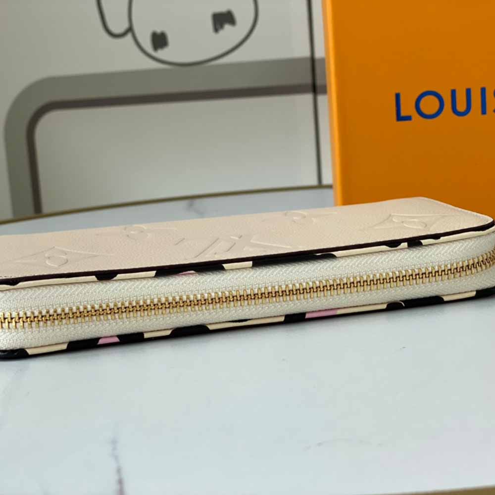 Replica Louis Vuitton Leopard Zippy Wallet M80685