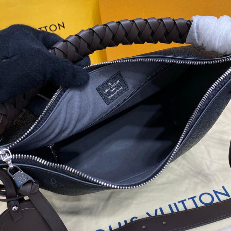 Replica Louis Vuitton Beaubourg Hobo Mm M56073 Black