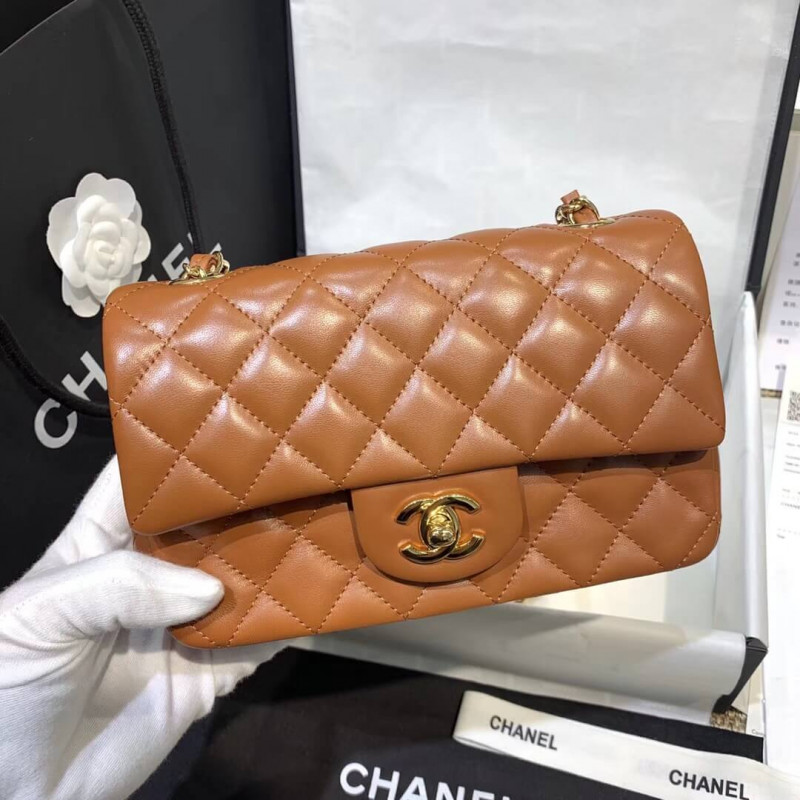 Replica Chanel Lambskin 20Cm Classic Flap Bag 1116
