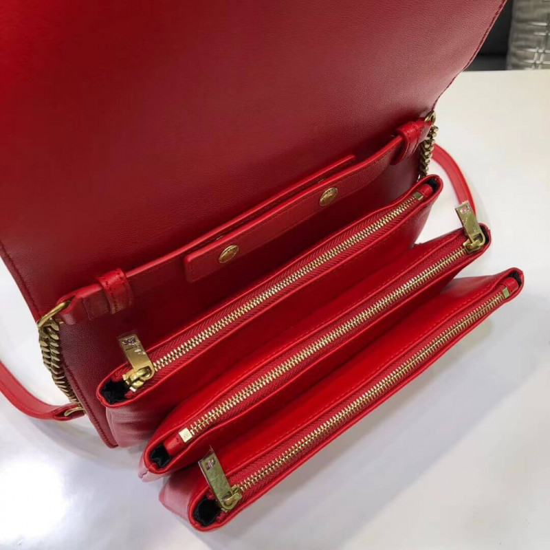 Replica Saint Laurent Ysl Angie Chain Bag In Quilted Lambskin 568906