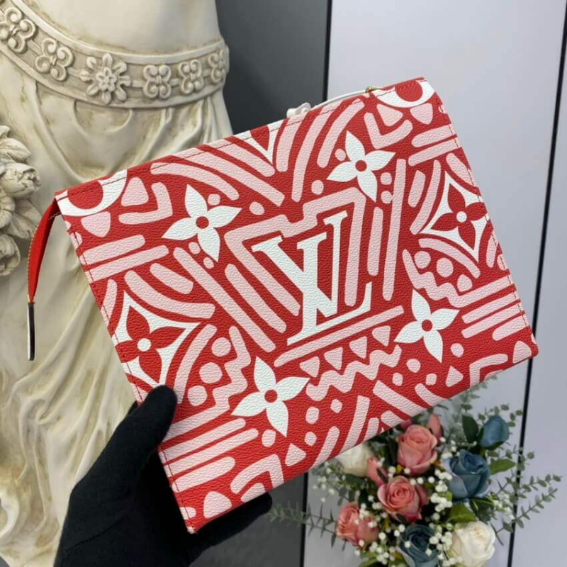 Replica Louis Vuitton Lv Crafty Toiletry Pouch 26 M45476 Red
