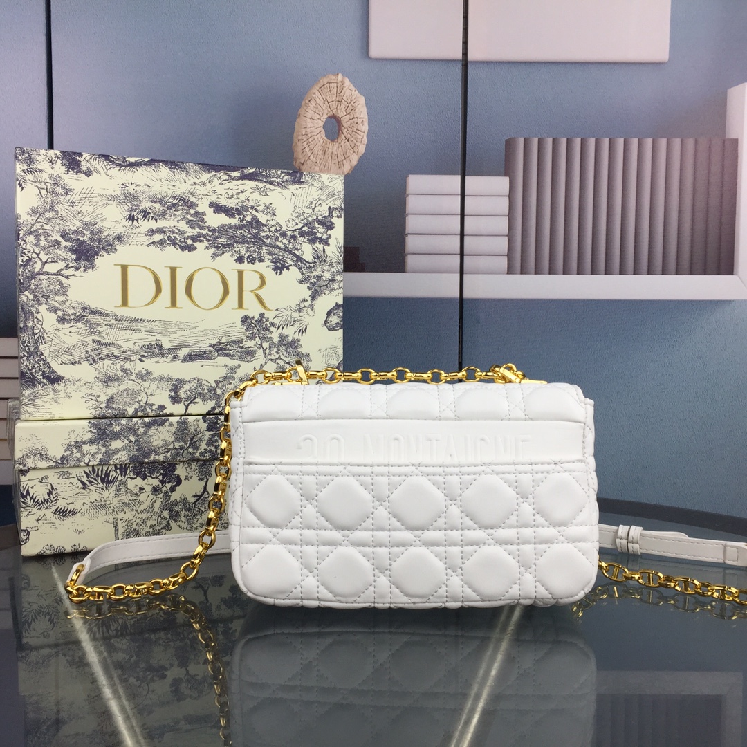 Replica Dior Small Dr Caro Bag Black/Beige