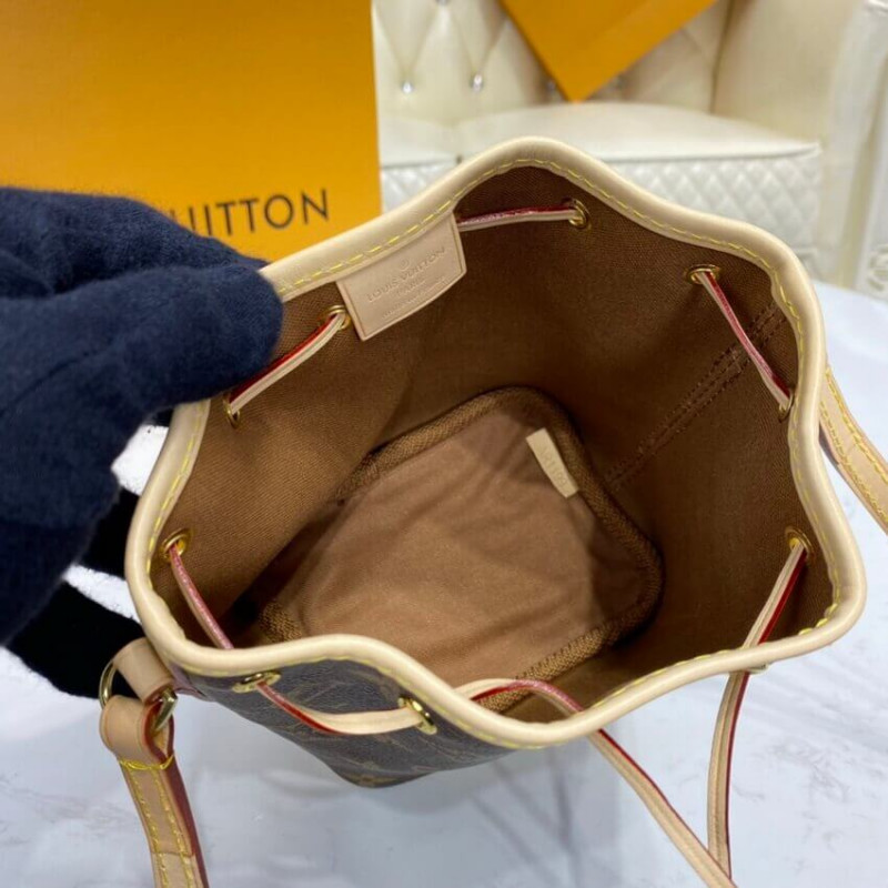 Replica Louis Vuitton Monogram Canvas Nano Noe M41346