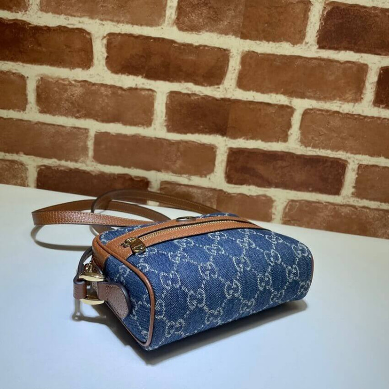 Replica Gucci Denim Ophidia Gg Mini Bag 517350