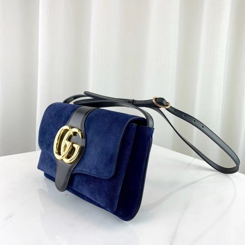 Replica Gucci Suede Arli Small Shoulder Bag 550129