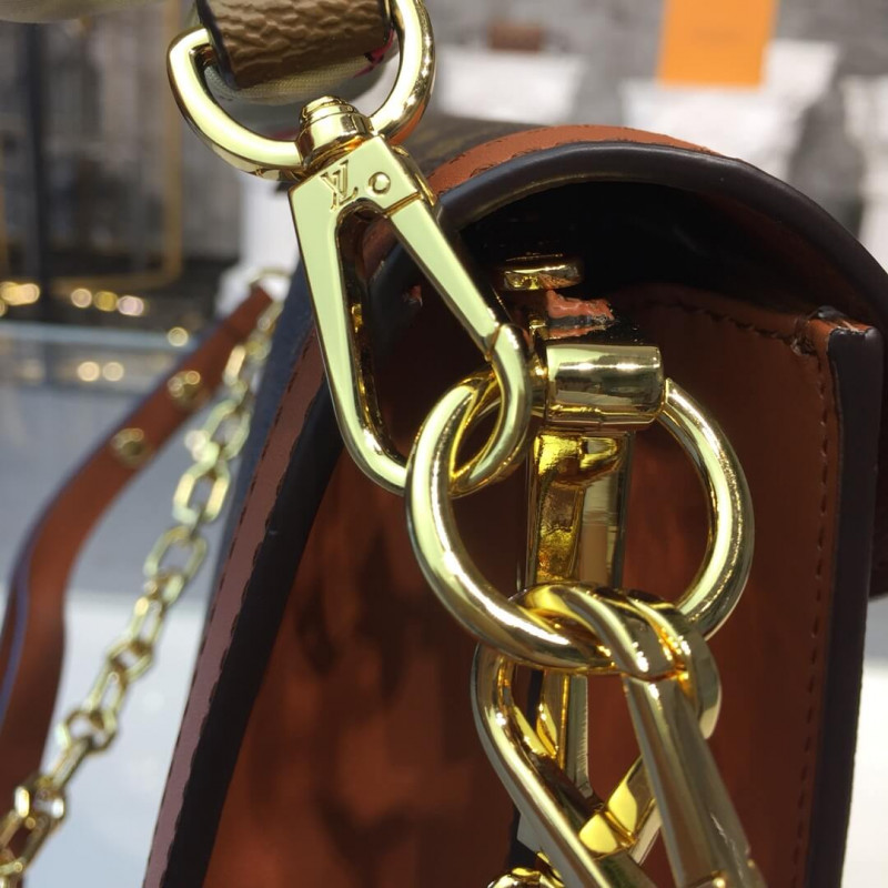 Replica Louis Vuitton Monogram Reverse Canvas Dauphine M43565