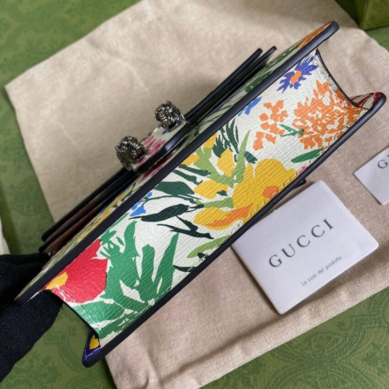 Replica Gucci Dionysus Ken Scott Print Super Mini Bag 476432 Ivory
