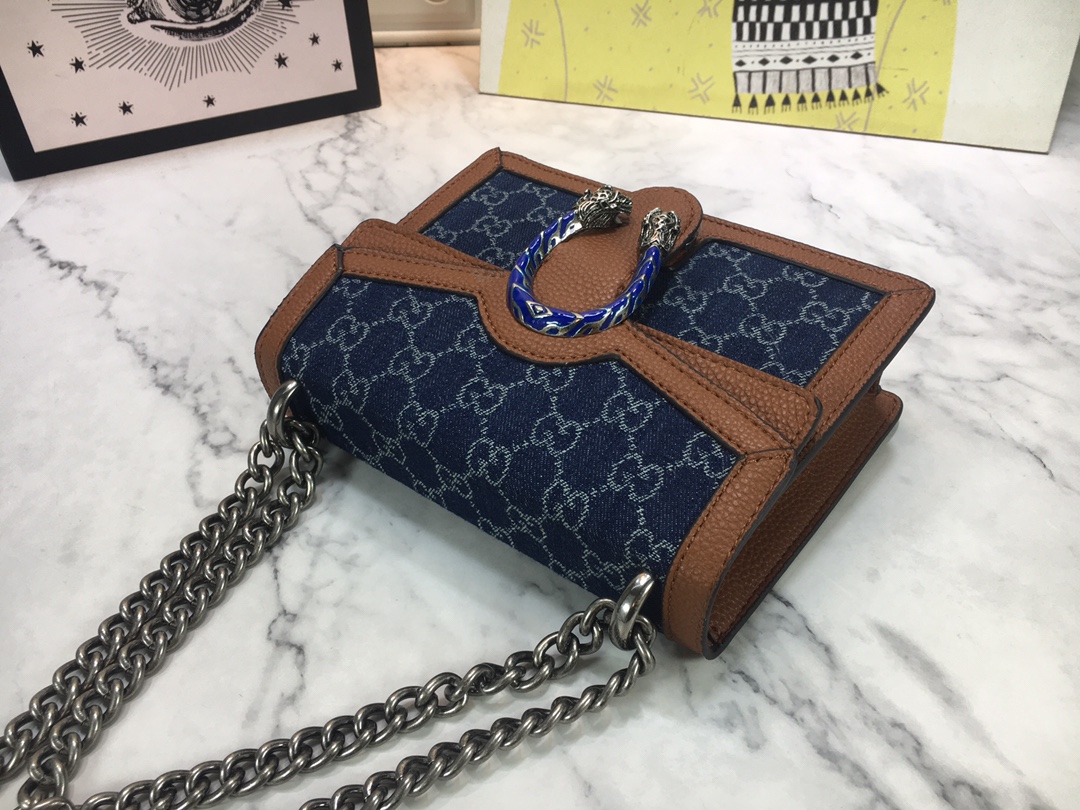 Replica Gucci Blue Dionysus Mini Bag