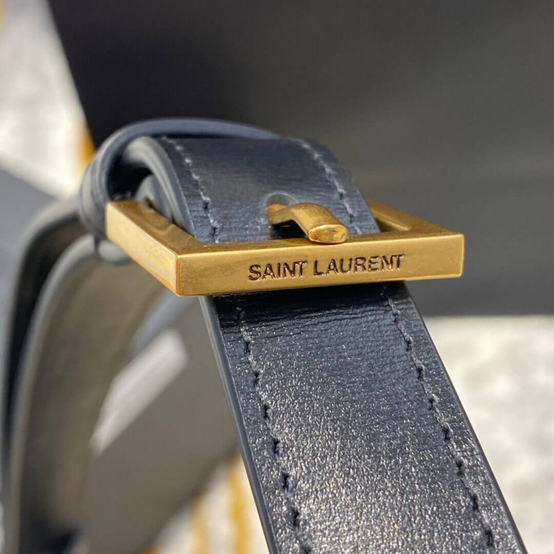 Replica Saint Laurent Ysl Solferino Small Satchel In Box Leather 634306