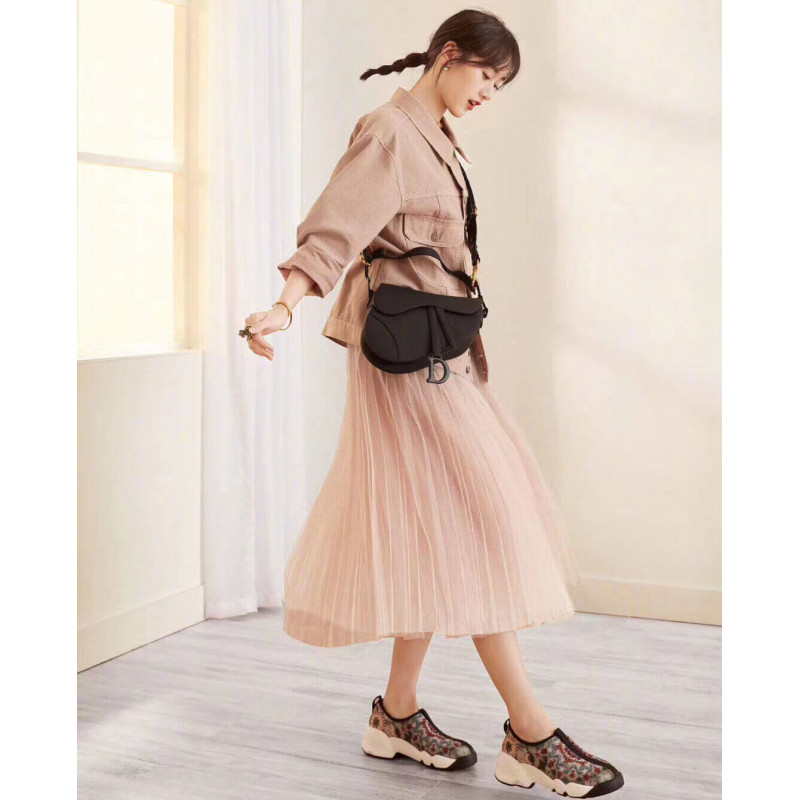 Replica Christian Dior Saddle Bag In Ultramatte Calfskin M0446