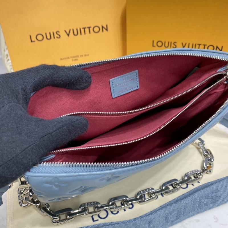 Replica Louis Vuitton Coussin Pm M58699 Bleu Glacier