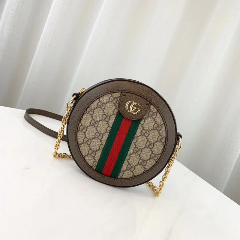 Replica Gucci Ophidia Mini Gg Round Shoulder Bag 550618