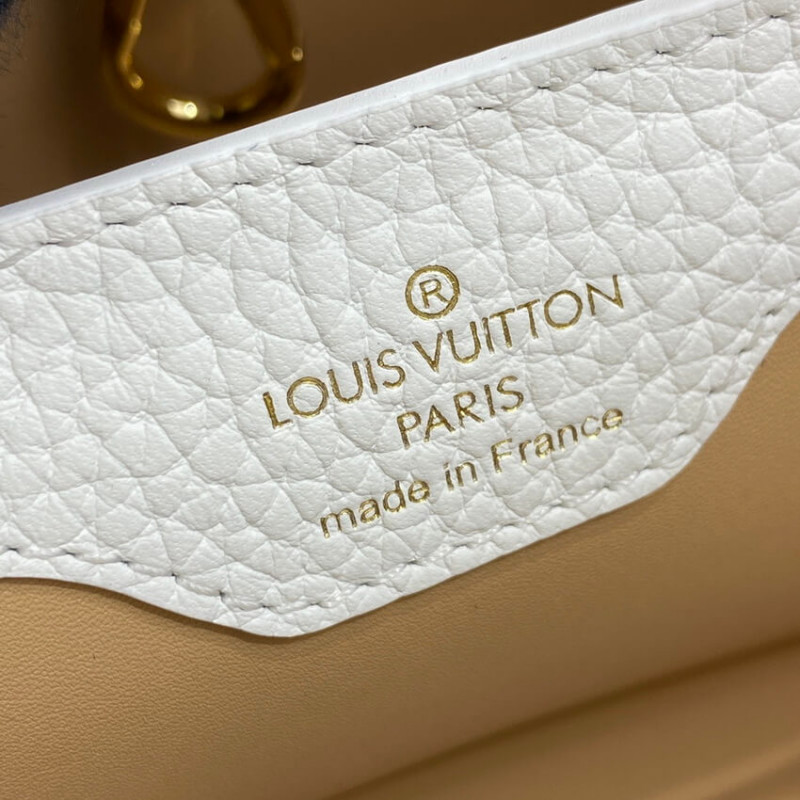 Replica Louis Vuitton Capucines Bb Bag M57941 White