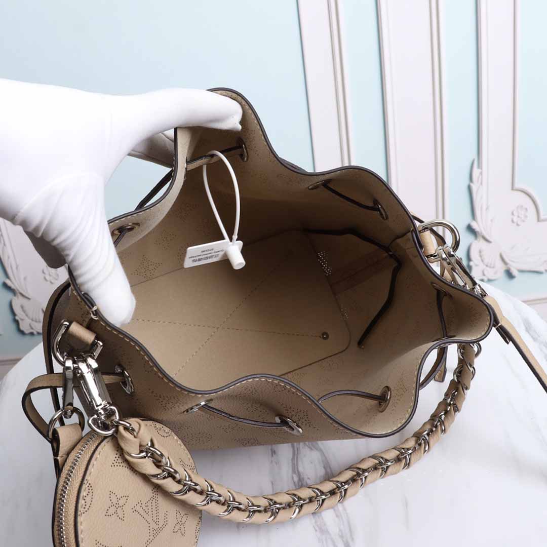 Replica Louis Vuitton Muria M57526 Black/Beige/Pink