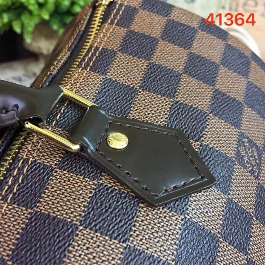 Replica Louis Vuitton Damier Ebene Canvas Speedy 30 N41364