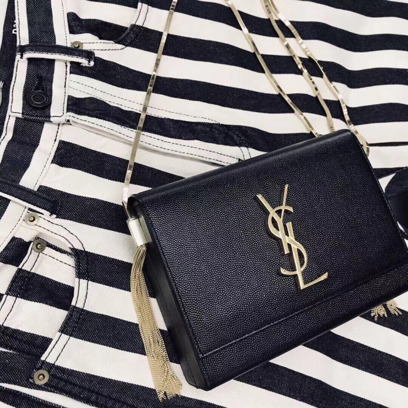 Replica Ysl Saint Laurent Kate Box Bag In Grain Leather 593122