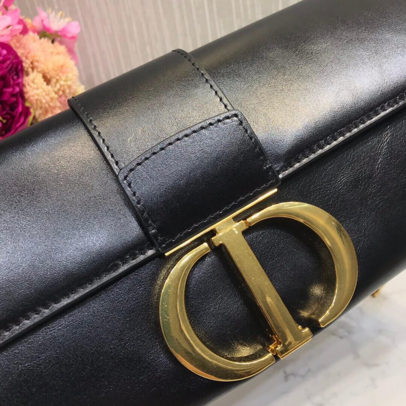 Replica Christian Dior 30 Montaigne Calfskin Clutch Chain Bag M9206