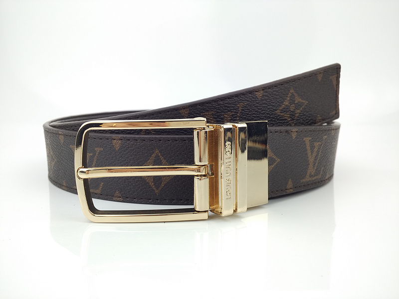 Replica Louis Vuitton Belt L167-80 35Mm Gold