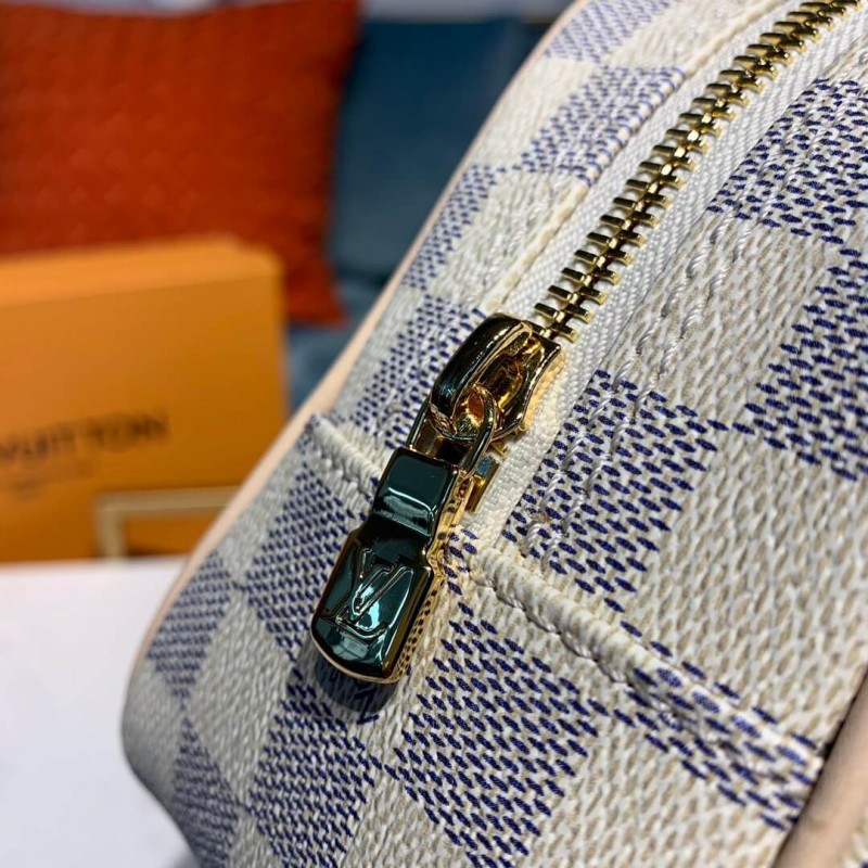 Replica Louis Vuitton Damier Azur Canvas Toiletry Bag 25 N41420