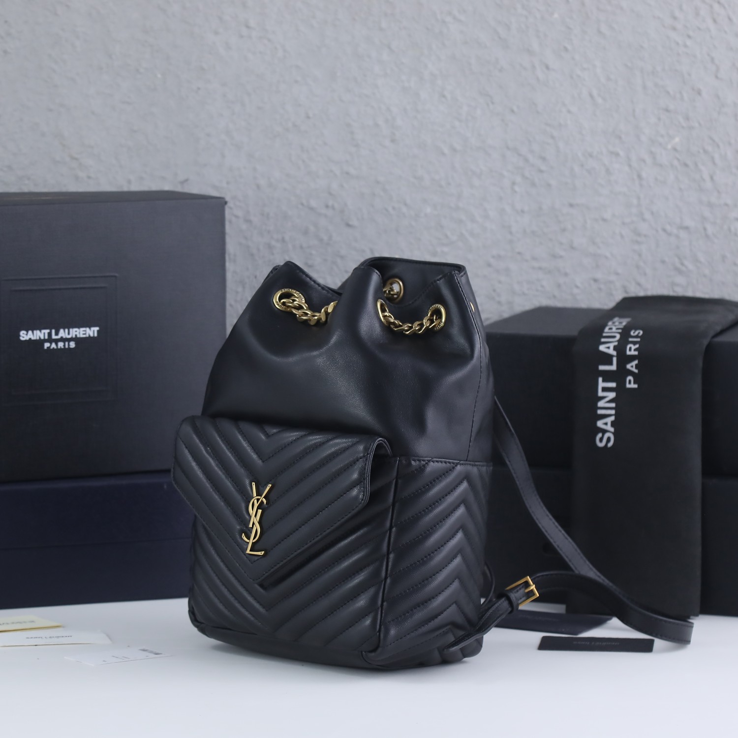 Replica Ysl Joe Backpack In Lambskin