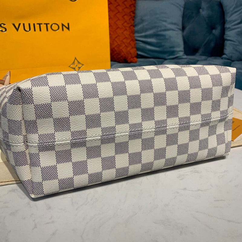 Replica Louis Vuitton Damier Azur Canvas Graceful Pm N42249