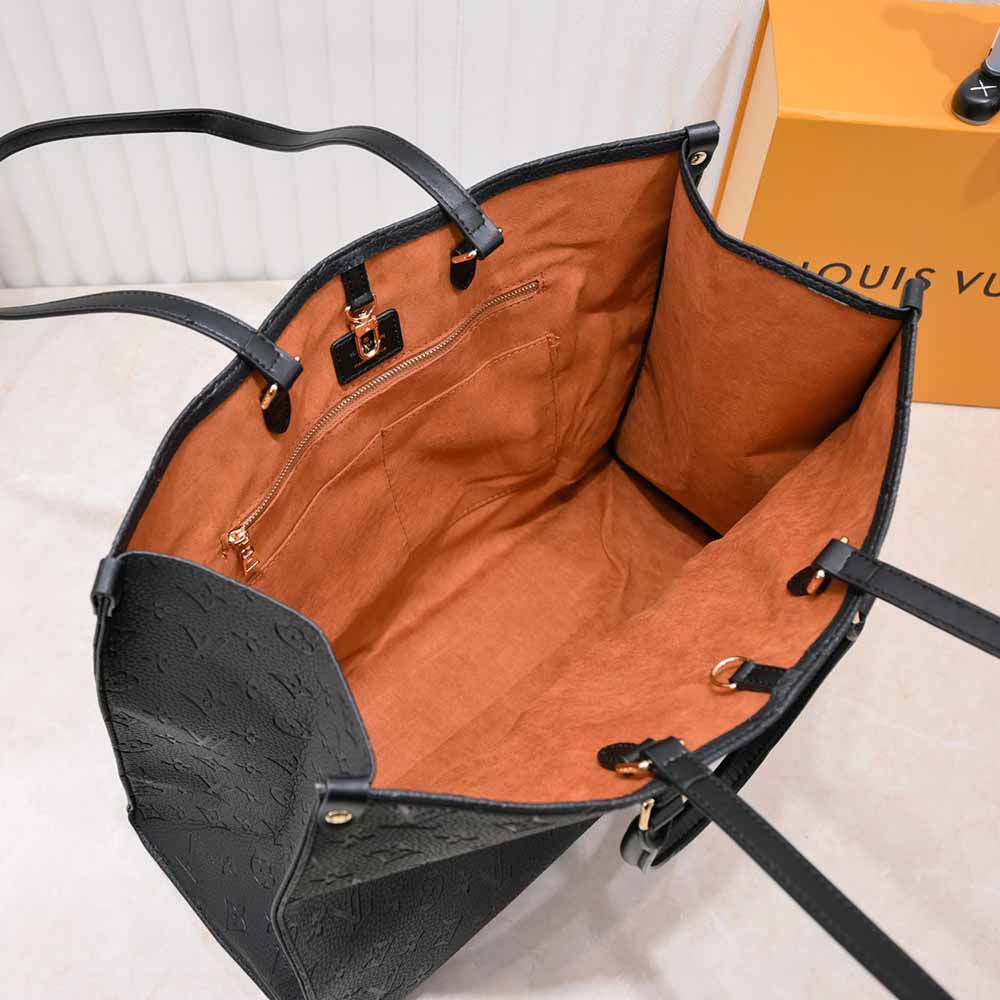 Replica Louis Vuitton Onthego Gm-M45320 41Cm Blk/Blue/Red