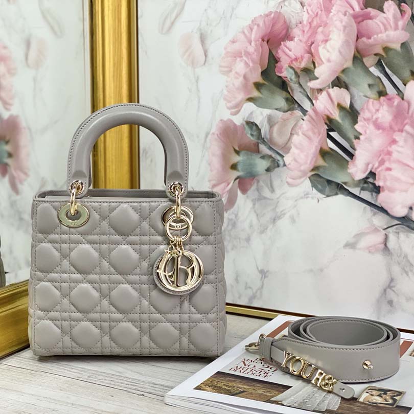 Replica Dior Aaa-My Abc Lady Dr Bag Black/White/Red