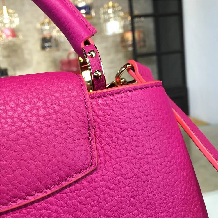 Louis Vuitton M95508 Capucines MM Tote Bag Taurillon Leather