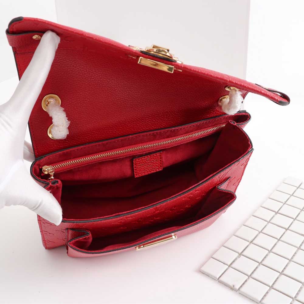 Replica Louis Vuitton Embossed Vavin Pm M43931 Black/Red/Navy