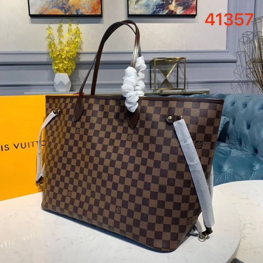 Replica Louis Vuitton Damier Canvas Neverfull Gm N41357