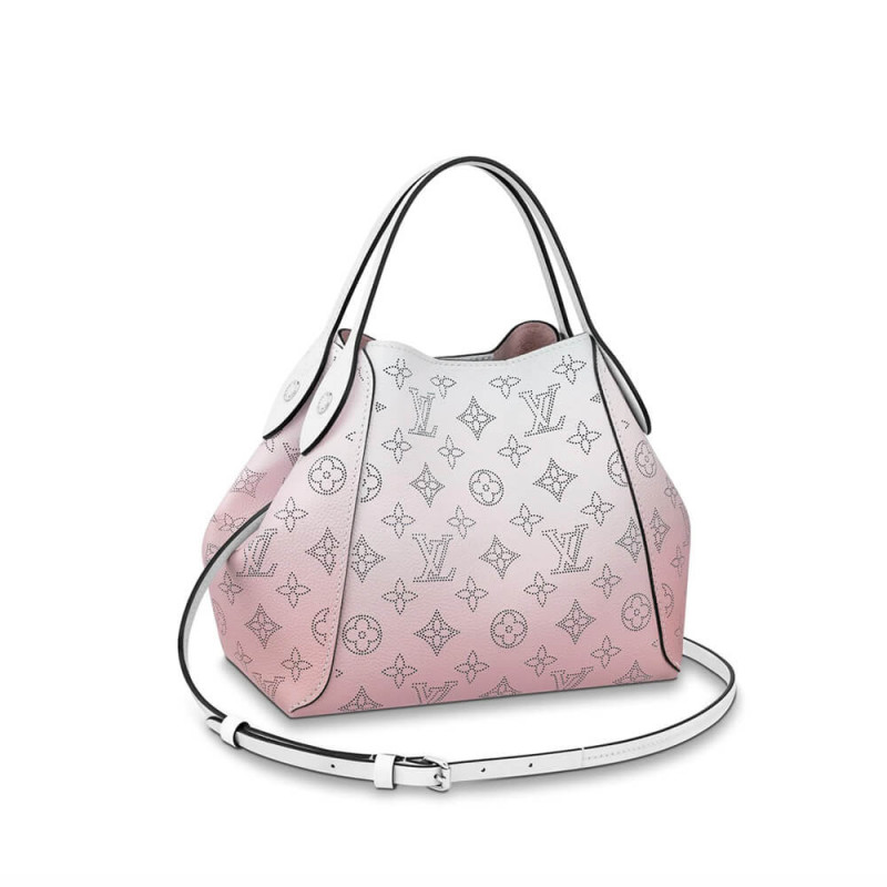 Replica Louis Vuitton Hina Pm Gradient Pink Mahina Leather M57858