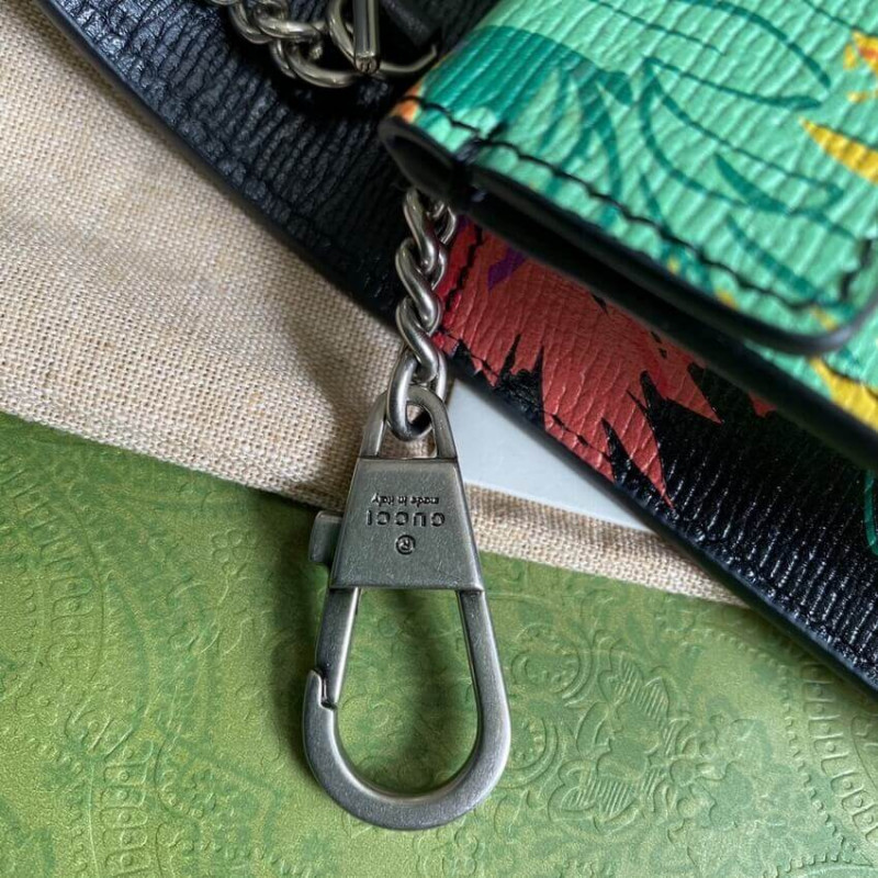 Replica Gucci Dionysus Ken Scott Print Super Mini Bag 476432 Black