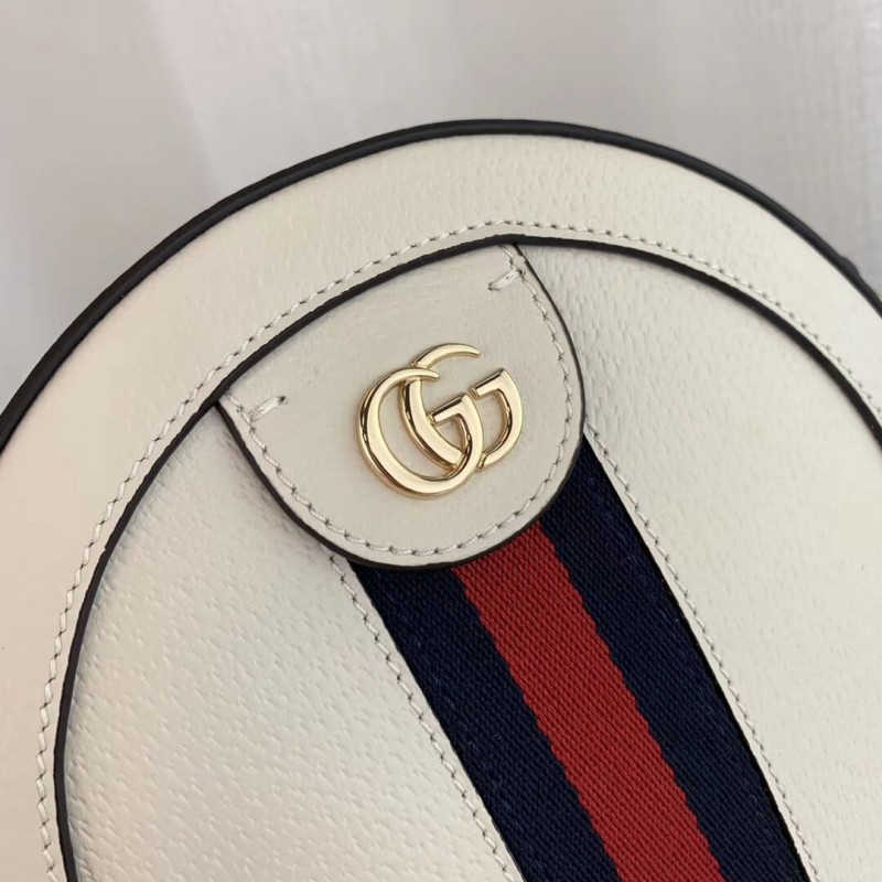 Replica Gucci Ophidia Mini Round Shoulder Bag 550618