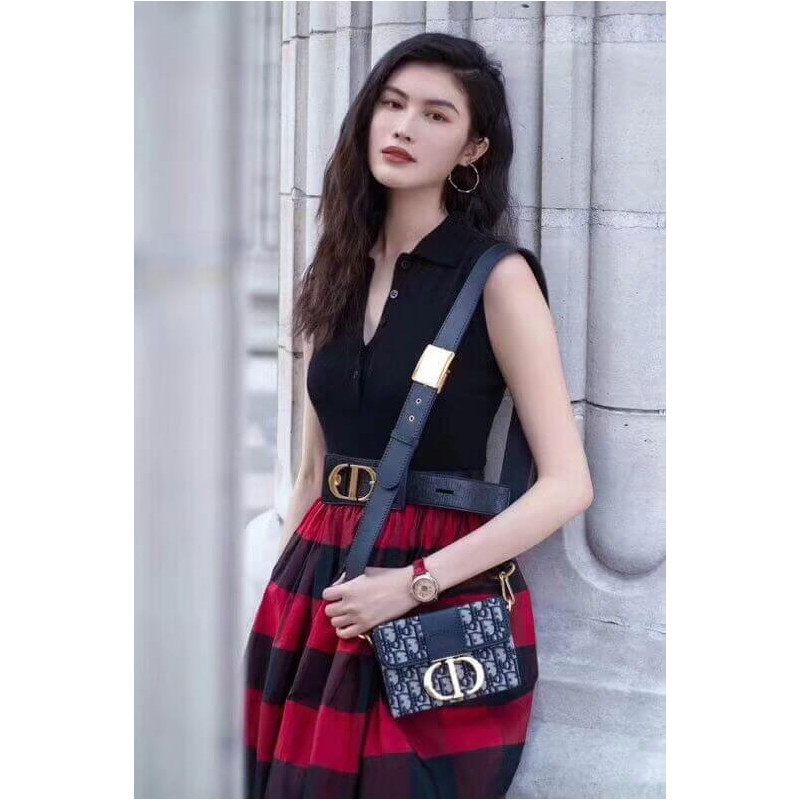 Replica Christian Dior Oblique 30 Montaigne Box Bag M9204