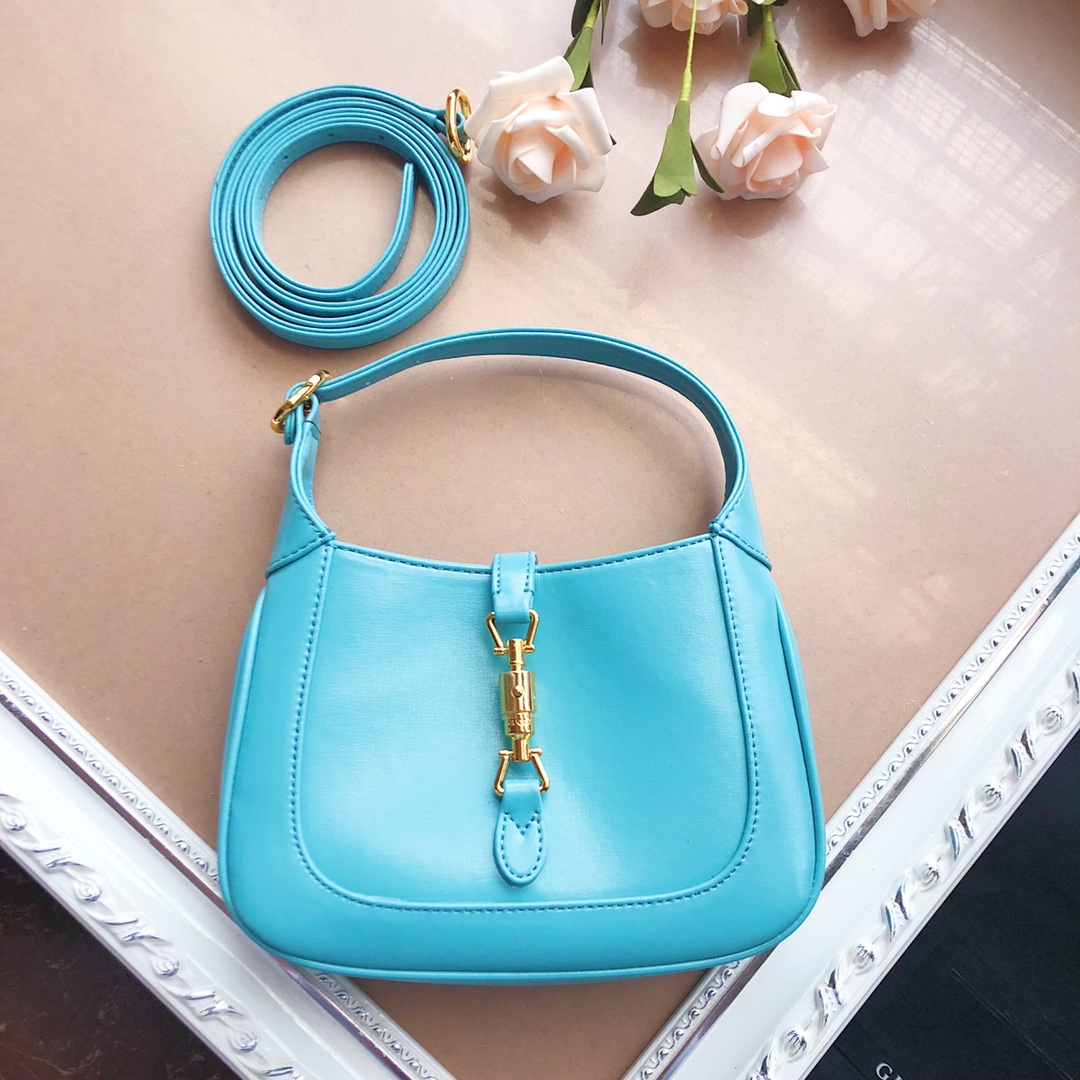 Replica Gucci Jackie 1961 Mini Shoulder Bag 637092 Black/White/Red