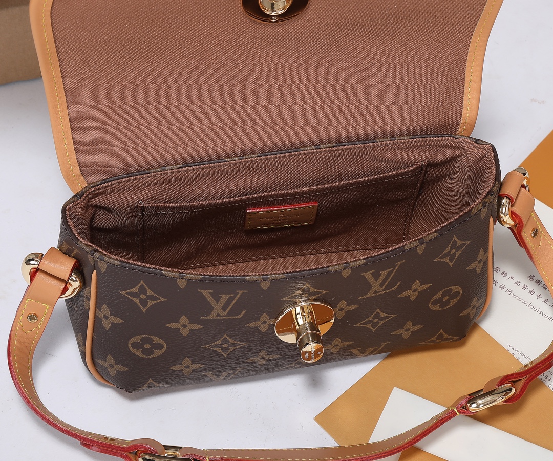 Replica Louis Vuitton Tikal Pm Brown Monogram Shoulder Bag