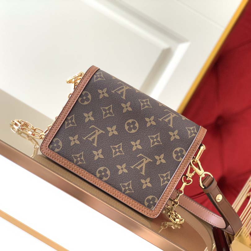 Replica Louis Vuitton Dauphine Mm/Mini Brown Mono