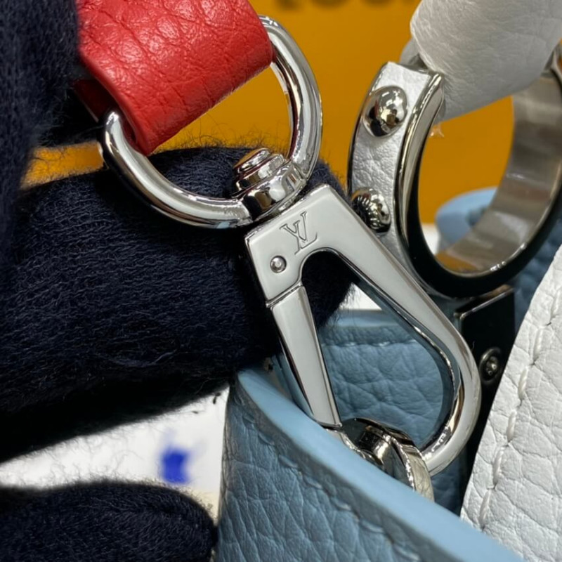 Replica Louis Vuitton Taurillon Leather Capucines Mini M57519