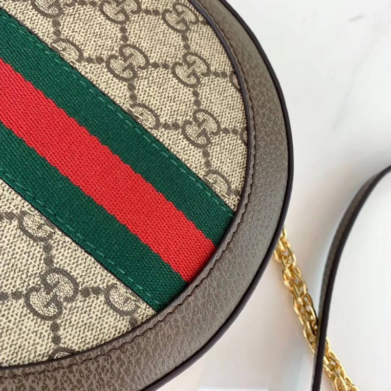 Replica Gucci Ophidia Mini Gg Round Shoulder Bag 550618