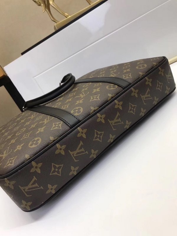 Replica Louis Vuitton Porte-Documents Voyage Pm M52005 Mono Brown
