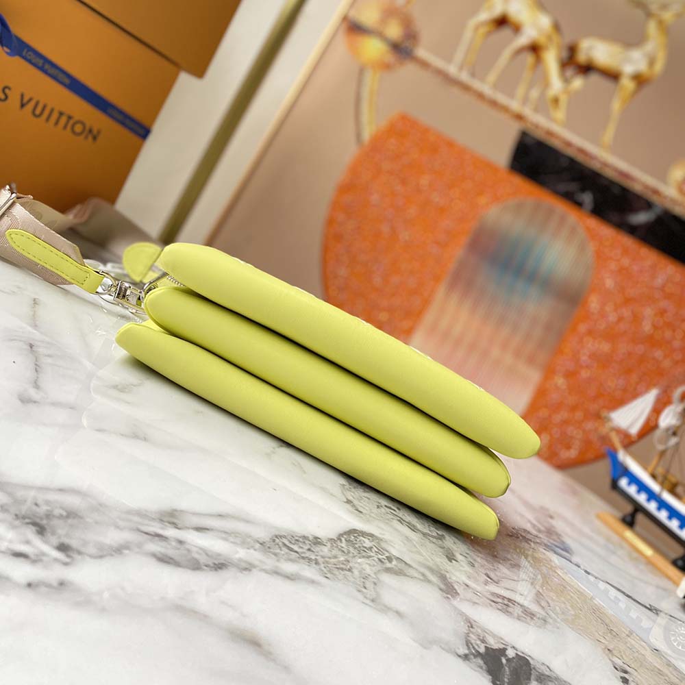 Replica Louis Vuitton Coussin Pm Handbag- Red/Yellow