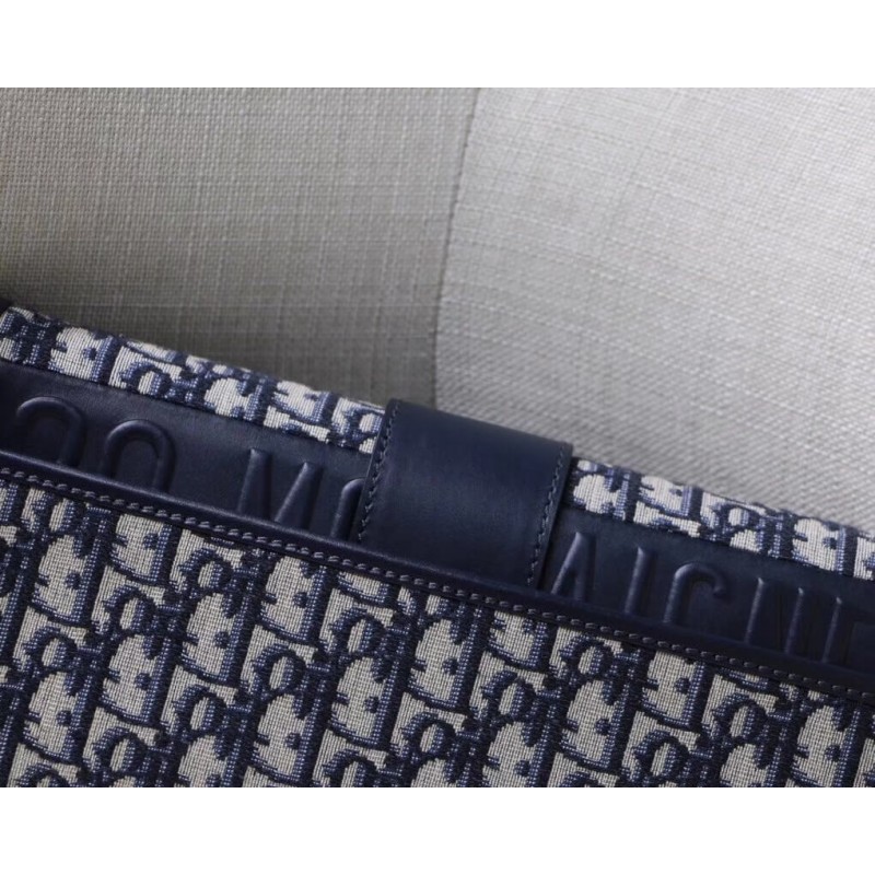 Replica Christian Dior 30 Montaigne Jacquard Canvas Clutch Bag M9206