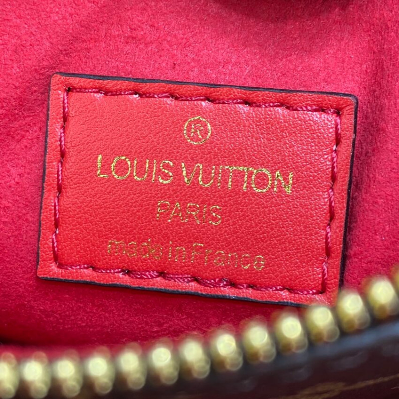 Replica Louis Vuitton Monogram Canvas Flower Tote M43553 Red