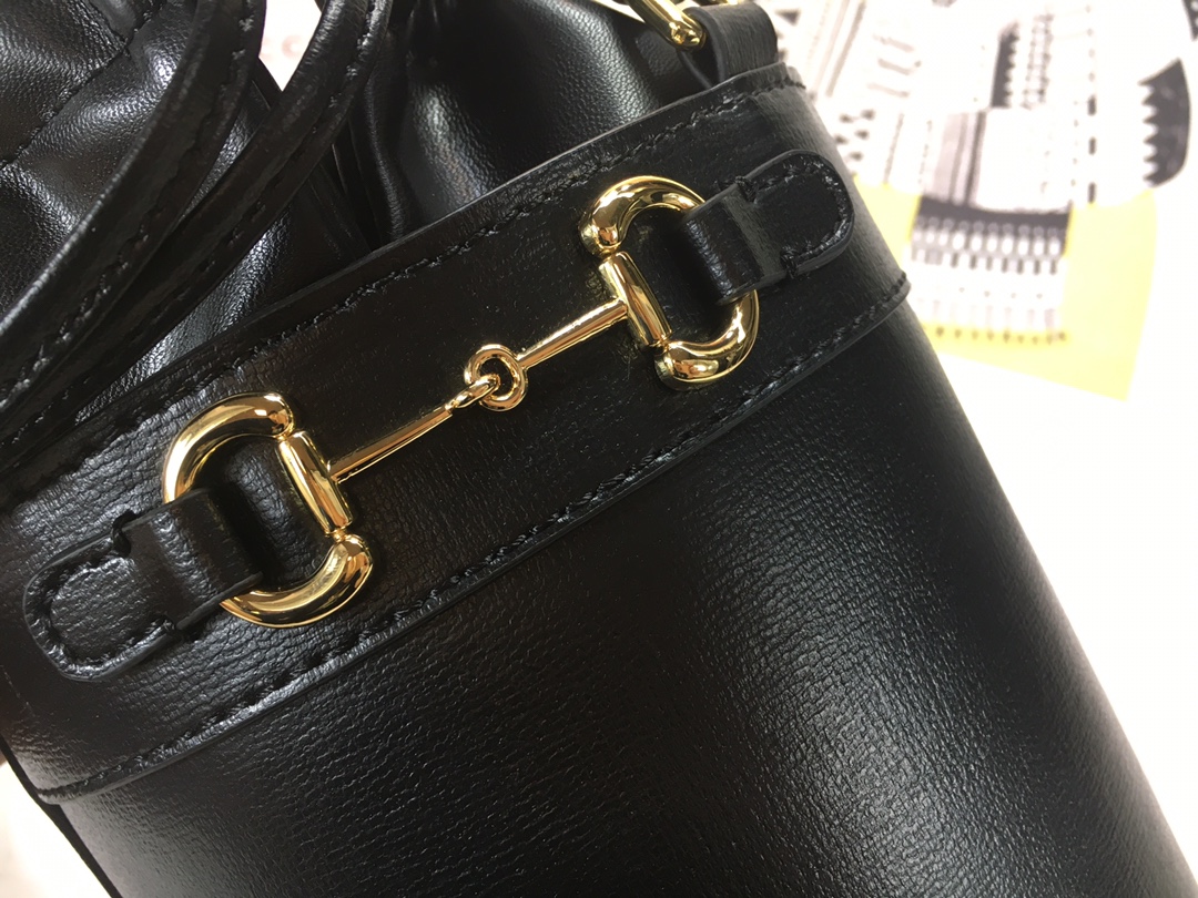 Replica Gucci Horsebit 1955 Small Bucket Bag 637115